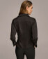 Фото #2 товара Donna Karan Women's Button Front Point Hem Top