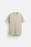 BASIC KNIT T-SHIRT