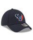 Фото #3 товара Men's Navy Houston Texans Team Classic 39THIRTY Flex Hat