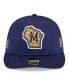 Фото #2 товара Men's Navy Milwaukee Brewers 2024 Clubhouse Low Profile 59FIFTY Fitted Hat