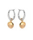 ფოტო #3 პროდუქტის Polished Pebble Huggie Hoop Earrings