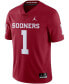 ფოტო #3 პროდუქტის Men's Crimson Oklahoma Sooners Team Limited Jersey