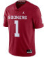 Фото #3 товара Men's Crimson Oklahoma Sooners Team Limited Jersey