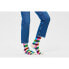 Фото #2 товара Носки спортивные Happy Socks Полосатые Радужные 86% хлопок - 12% полиамид - 2% эластан