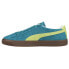 Фото #3 товара Puma Suede Vintage Lace Up Mens Blue Sneakers Casual Shoes 374921-17