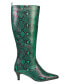 ფოტო #2 პროდუქტის Women's Darcy Kitten Heel Knee High Boots