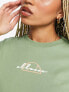 ellesse Orenzo oversized t-shirt in green