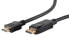 ShiverPeaks BS77495-2 - 5 m - DisplayPort - HDMI Type A (Standard) - Male - Male - Gold