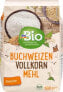 Buchweizenmehl Vollkorn, glutenfrei, 500 g