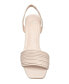 H Halston Women's Slingback Kitten-Heel Sandal