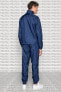 Фото #2 товара Спортивный костюм Nike Hoxton свободного кроя с манжетами из льняной ткани синего цвета