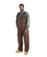 Men's Short Heartland Insulated Washed Duck Bib Overall Коричневый, P/XL - фото #2