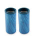 Фото #1 товара Insulated Sapphire Blue Geode Slim Can Coolers, 2 Pack