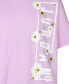 ფოტო #4 პროდუქტის Big Girls Air Flower Child Logo Short Sleeve Tee