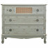 Chest of drawers Alexandra House Living Grey Rattan Fir wood MDF Wood 38 x 80 x 90 cm