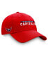 ფოტო #1 პროდუქტის Men's Red Washington Capitals Authentic Pro Rink Adjustable Hat