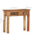 Фото #3 товара Console Table 35.6"x11.8"x29.5" Solid Acacia Wood and Reclaimed Wood