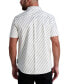Фото #2 товара Karl Lagerfeld Men's Asymmetric Logo Print Short Sleeve Shirt