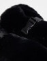 Фото #2 товара ASOS 4505 Ski faux fur mittens in black