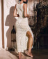 Фото #3 товара Women's V-Neck Cutout Cover-Up Beach Dress