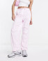 Pimkie parachute cargo trousers in pink