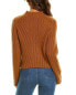 Vince Rib Transfer Cashmere & Wool-Blend Sweater Women's L