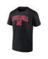 ფოტო #3 პროდუქტის Men's Black Nebraska Huskers Campus T-shirt