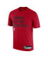 Фото #3 товара Men's Red Toronto Raptors 2023/24 Sideline Legend Performance Practice T-shirt