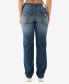 ფოტო #2 პროდუქტის Women's Ricki Flap Big T Relaxed Straight Jean