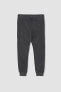 Фото #4 товара Бриджи для малышей defacto Erkek Çocuk Slim Fit Basic Jogger Антрацит-W6750A622SP 7/8 лет