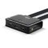 Lindy 2 Port DisplayPort 1.2 - USB 2.0 Cable KVM Switch - 4096 x 2160 pixels - 4K Ultra HD - Rack mounting - Black