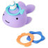 Фото #2 товара SKIP HOP Zoo Narwhal Ring Toss