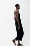 Фото #11 товара Платье миди из 100% льна — zw collection ZARA