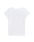 ფოტო #2 პროდუქტის Toddler and Little Girls Tropical-Logo Cotton Jersey T-shirt