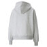 Фото #2 товара Puma Team Pullover Hoodie Womens Grey Coats Jackets Outerwear 534334-04