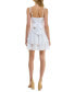 Фото #2 товара Платье Crystal Doll с завязками на шее и V-образным вырезом "juniors' V-Neck Tie-Strap Fit & Flare Dress"