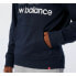 Фото #3 товара Толстовка с капюшоном мужская New Balance MT91548 Тёмно Синяя