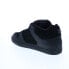 Фото #12 товара DC Pure Mid ADYS400082-KKG Mens Black Leather Skate Inspired Sneakers Shoes