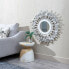 Фото #7 товара Настенное зеркало древесина тика Белый 80 x 8 x 80 cm - Зеркало BB Home Wall White Teak 80 x 8 x 80 cm