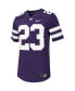 ფოტო #2 პროდუქტის Men's #23 Purple Kansas State Wildcats Untouchable Football Replica Jersey