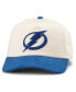 Men's White/Blue Tampa Bay Lightning Burnett Adjustable Hat