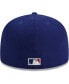 Фото #4 товара Men's Royal Los Angeles Dodgers Duo Logo 59FIFTY Fitted Hat