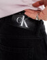 Фото #5 товара Calvin Klein Jeans denim jorts in black