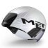 MET Codatronca time trial helmet White / Silver, S - фото #4