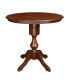 Фото #1 товара 36" Round Top Pedestal Table