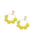 ფოტო #1 პროდუქტის Women's Flower Drop Earrings