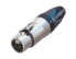 Фото #2 товара Neutrik NC6FXX - XLR - Black - Silver - Polyurethane - IP40 - 50 V - 7.5 A