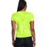 UNDER ARMOUR Laser Wash short sleeve T-shirt High Vis Yellow / Reflective, S - фото #4