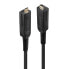 Фото #3 товара Lindy 100m Fibre Optic Hybrid Micro-HDMI 18G Cable - 100 m - HDMI Type D (Micro) - HDMI Type D (Micro) - 18 Gbit/s - Black