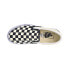 Vans Classic Slip-On Checkerboard Men's Shoes Black-White VN000EYEBWW